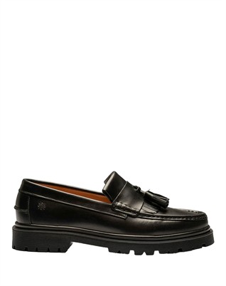 Baker Loafers - Black Leather